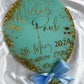 Individueller Babyballon | Geburtsballon, Wanddekoriation